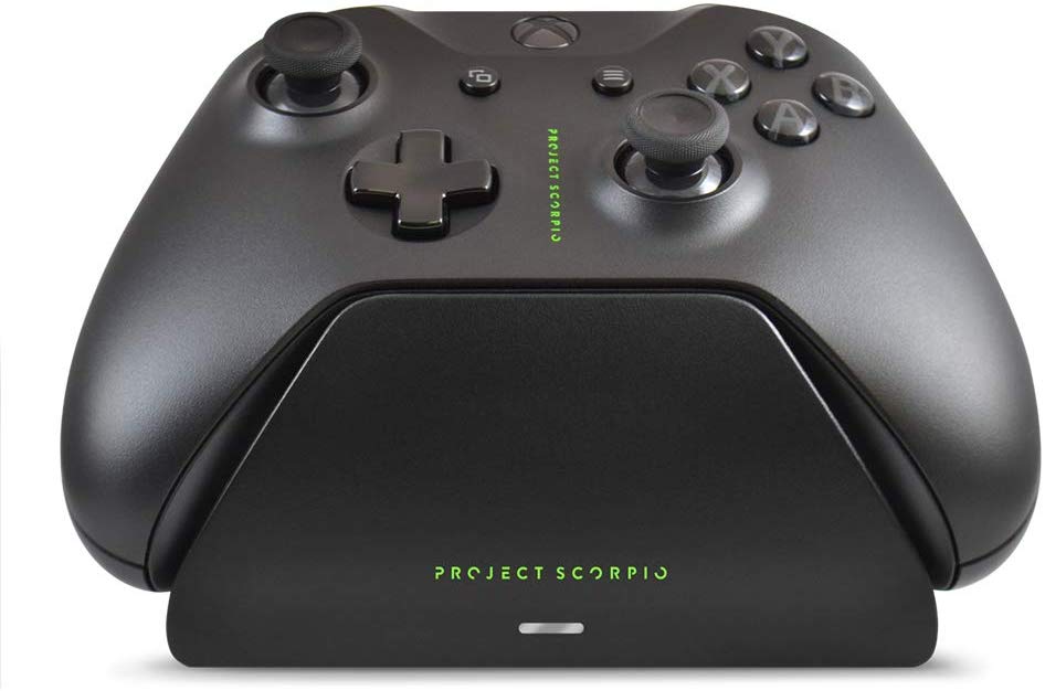 Controller Gear Project Scorpio Special Edition Xbox Pro Charging Stand. for Xbox Elite, Xbox One, S and Xbox One X Controller. Exact Color Match. Officially Licensed and Designed for Xbox - Xbox One