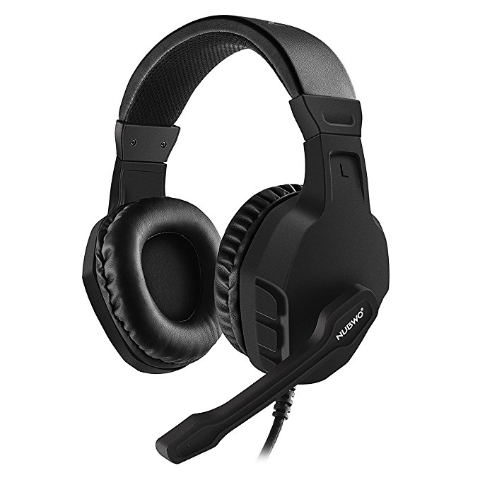 Modohe NUBWO Gaming Headset Mic for Xbox one PS4 Controller, Skype PC Stereo Gamer Headphones with Microphone Computer Xbox one s Playstation 4 Xbox 1 x Games