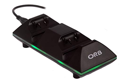 ORB Dual Controller Charge Dock - Includes batteries (Xbox One)