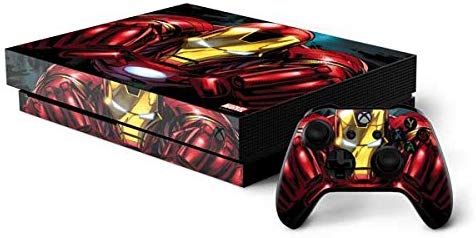 Ironman Xbox One X Bundle Skin - Ironman Close up | Marvel & Skinit Skin