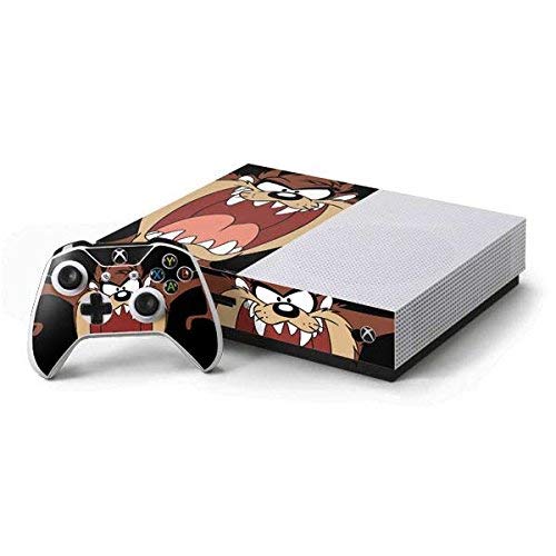 Looney Tunes Xbox One S Console and Controller Bundle Skin - Taz | Cartoons X Skinit Skin