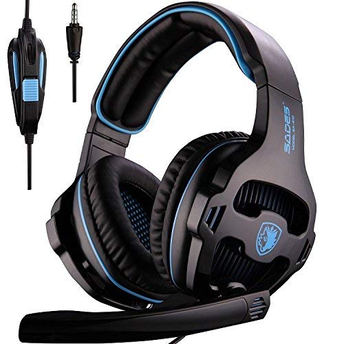 Sades Newest Version PS4 Gaming Headset Headphone with Microphone for PS4 PlayStation 4, Xbox one, PC,Laptop
