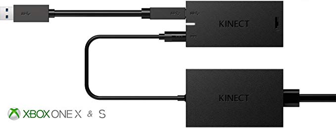 The perseids Xbox Kinect Adapter, Windows PC Adapter Power Supply for Xbox One S X kinect 2.0 Sensor, Windows Interactive APP Program Development