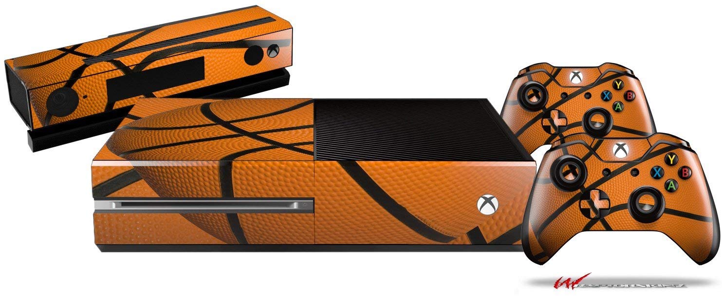 Basketball - Holiday Bundle Decal Style Skin Set fits XBOX One Console, Kinect and 2 Controllers (XBOX SYSTEM SOLD SEPARATELY)