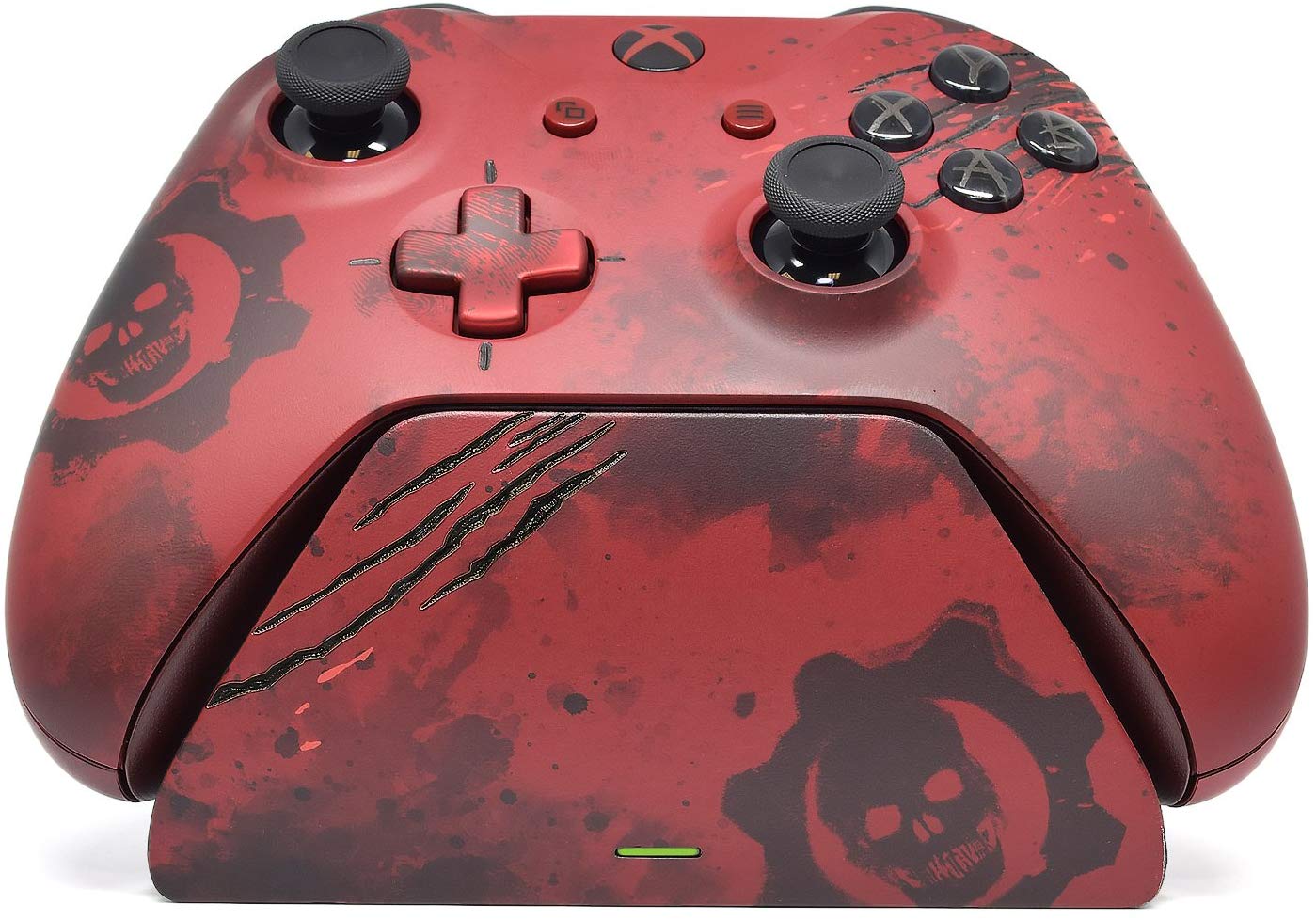 Official Xbox One Charging Stand. Gears of War 4: Crimson Omen Limited Edition Design. Xbox Pro Charging Stand. Licensed and Patented. - Xbox One