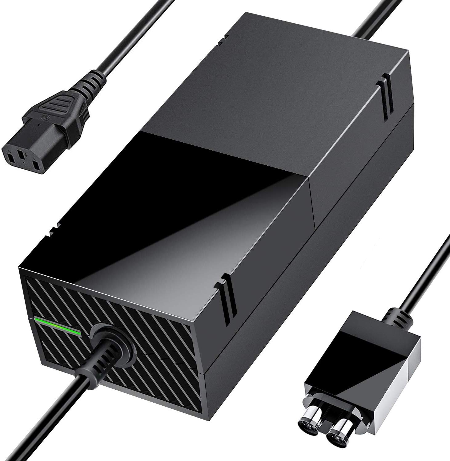 Xbox One Power Supply Brick, ESYWEN AC Adapter Charger Replacement for Xbox One with Cable 100-240V – Super Quiet Version